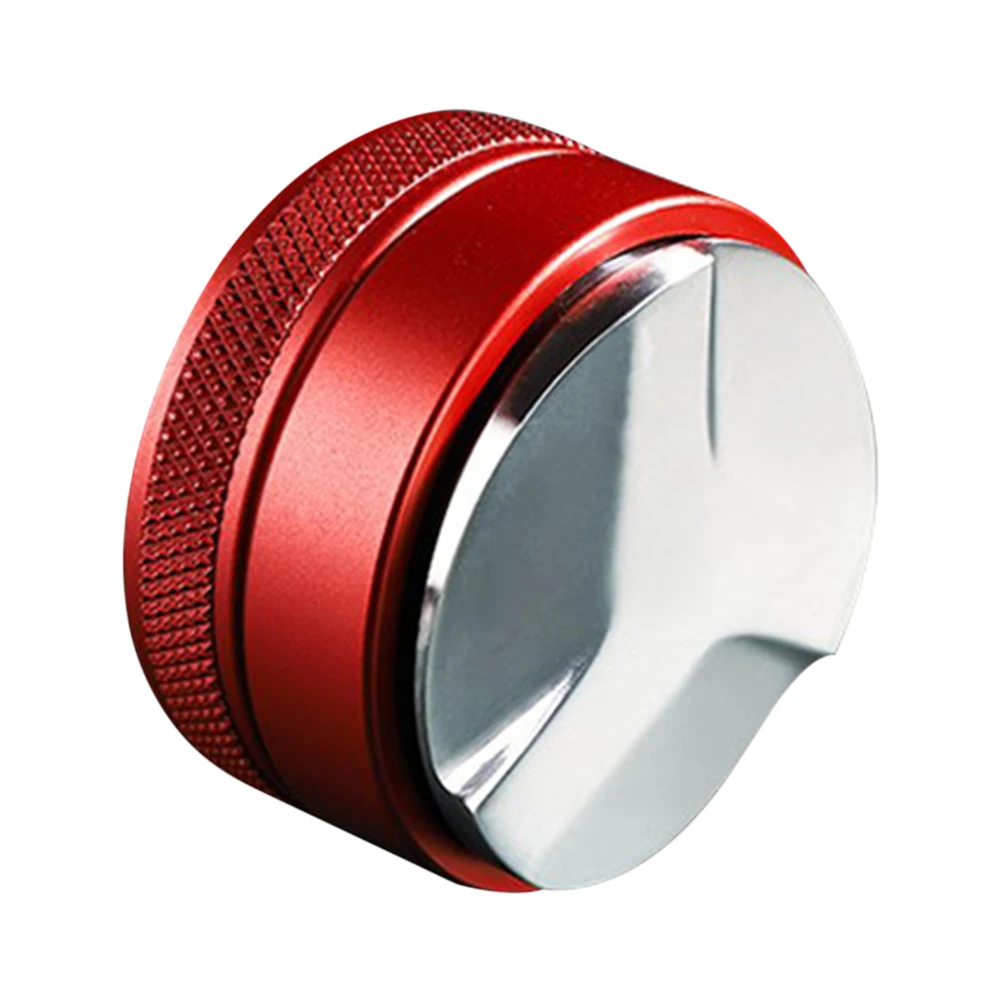

51mm Adjustable Coffee Espresso Tamper Trefoil Coffee Distributor For Barista Flat Stainless Steel Base Coffee Bean Press Tools