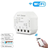 12pcs ms 105 diy smart wifi phone app remote control led light dimmer switch smart home 220v smart switch