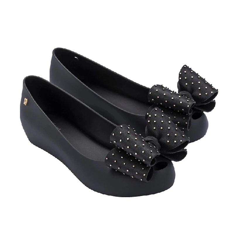 

Новинка 2021, стильные женские туфли-желе Melissa, модная удобная обувь принцессы с бантом, женские летние пляжные сандалии