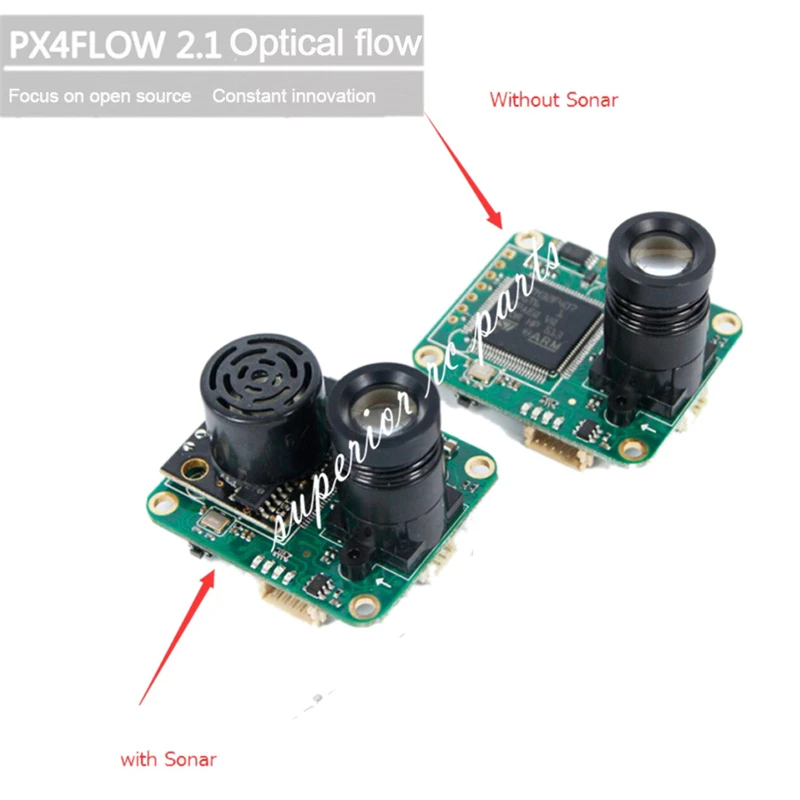 CUAV PX4FLOW 2 1 оптический датчик потока умная камера с MB1043 гидролокатором для PX4 PIXHAWK
