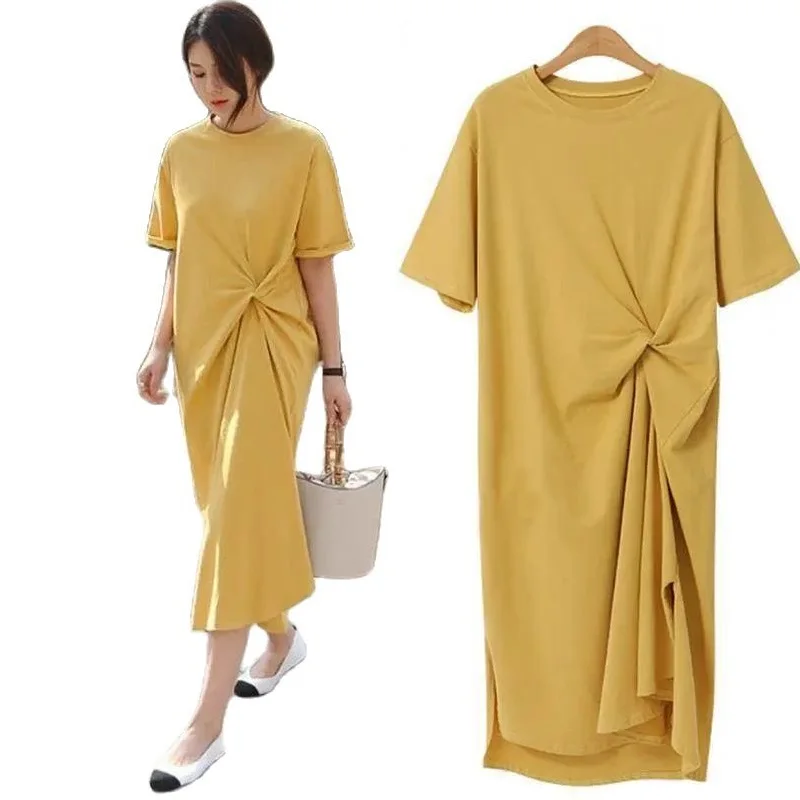 Модные новые летние платья 2021 популярное женское платье свободное повседневное