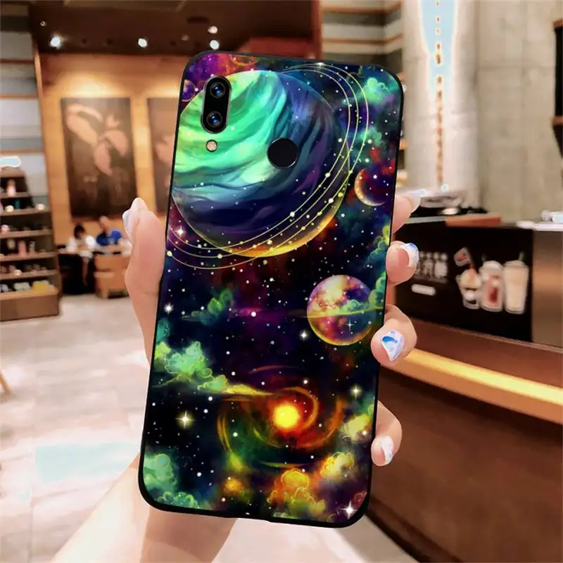 

Alien UFO Cartoon Art Phone Cases For Xiaomi Redmi note 7 8 9 t k30 max3 9 s 10 pro lite