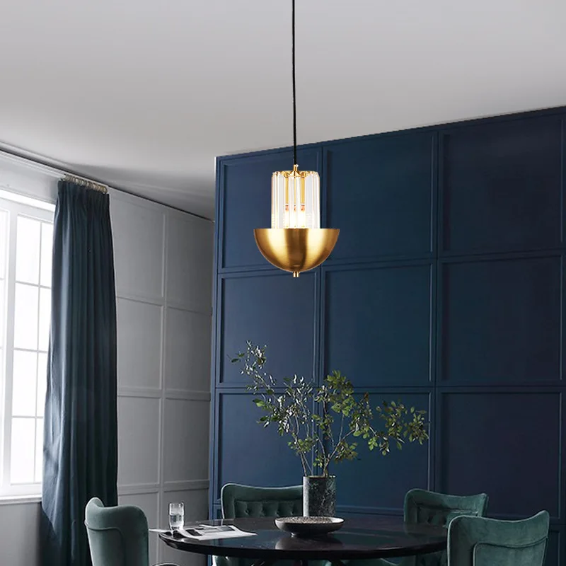 

modern stone handmade wicker copper christmas balls kitchen chandeliers nordic decoration home luzes de teto lampes suspendues