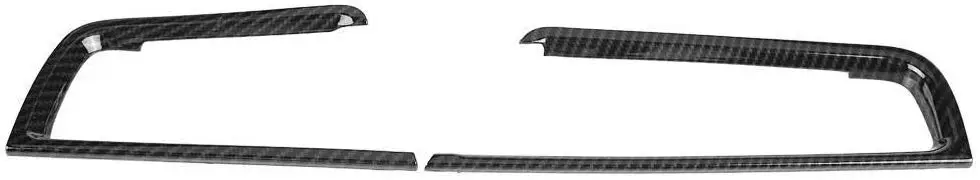 2 шт. стильная Боковая Крышка вентиляционного отверстия из углеродного волокна