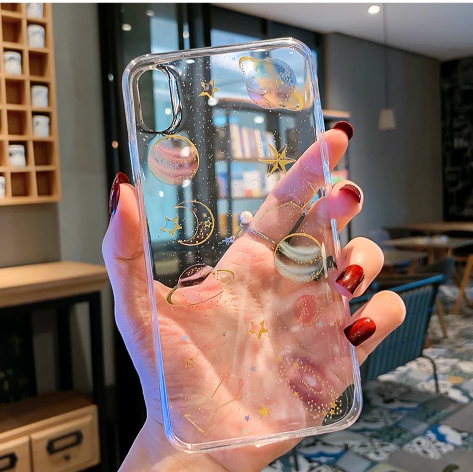 Модные блестящие чехлы для iphone 11 Pro Max 7 XR MAX 6Plus iPhone X 8 мягкий силиконовый чехол со