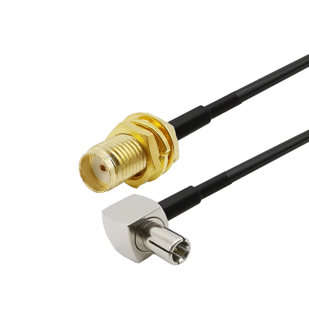 Прямоугольный штекер TS9 для разъема SMA RG174 Удлинительный кабель беспроводного