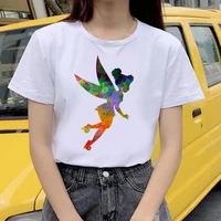 t shirt women fairy lolita printed summer aesthetic tees casual white tops casual short sleeve white t shirt for girls
