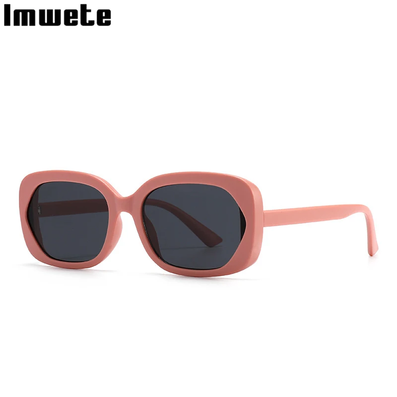 Imwete новые современные женские солнцезащитные очки для мужчин ретро узкие