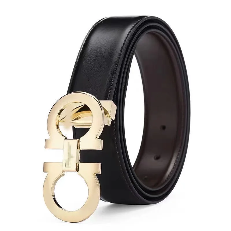 

Manufacturers wholesale Fila 8-word buckle men and women belt business casual fashion trend men's trousers belt GG