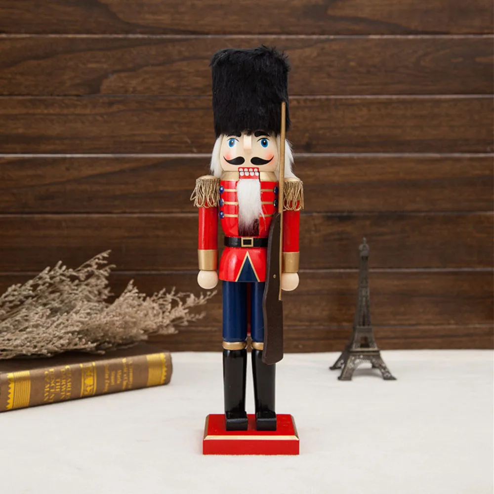 Деревянная кукла-Щелкунчик миниатюрные фигурки солдата винтажная кукла ручной