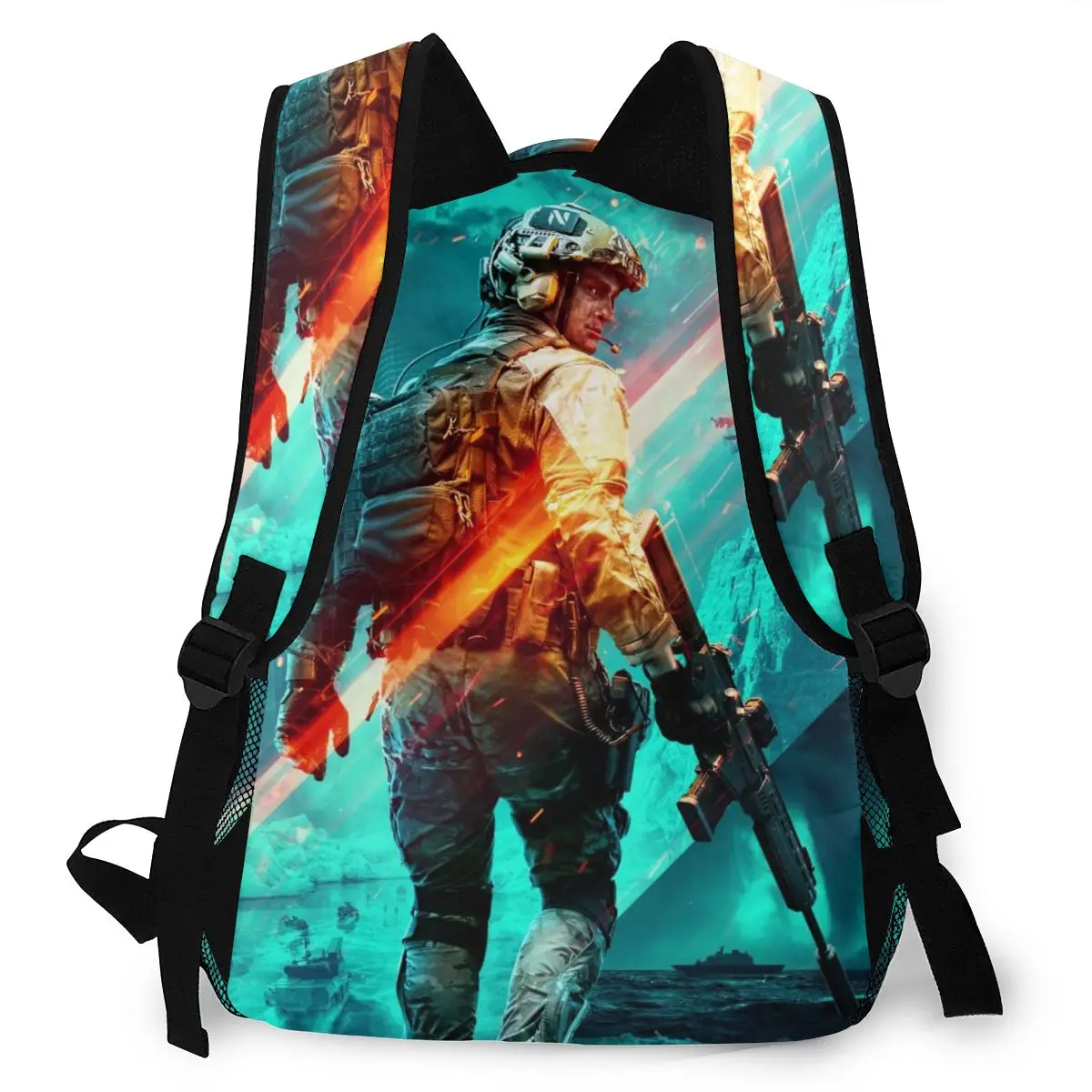 Защитный рюкзак для девочек и мальчиков с защитой от боя 2042