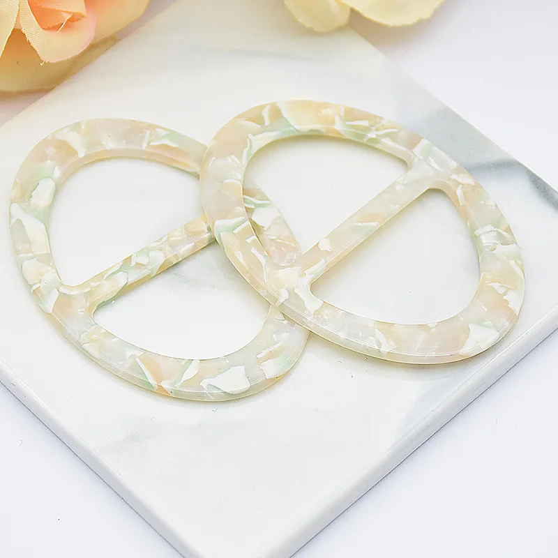5/10 шт. декоративные пряжки для шарфа из мраморной смолы|decorative buckle|diy buckleclothing buckles |