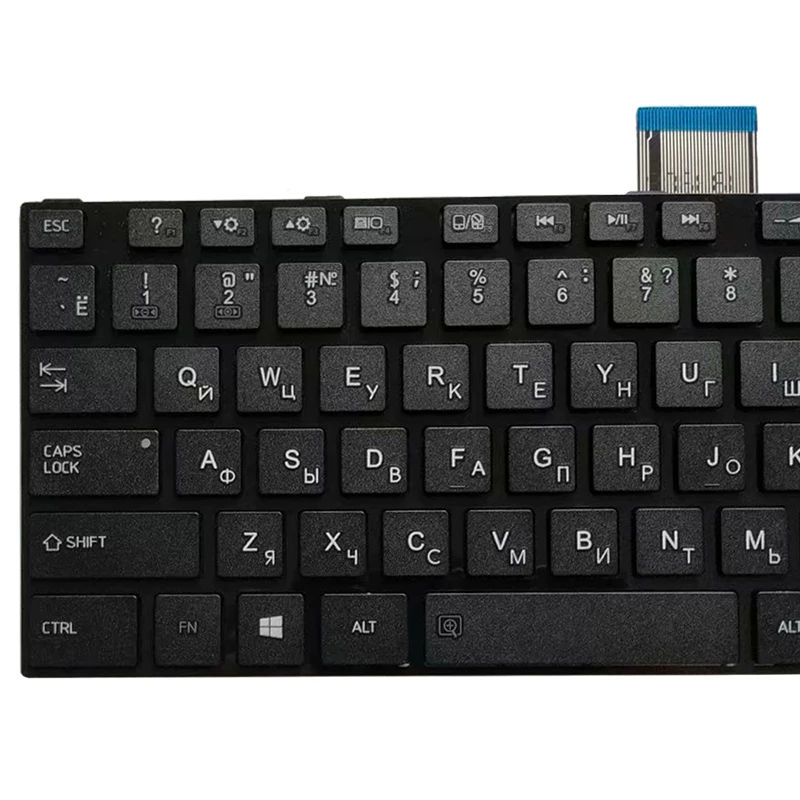Новая русская клавиатура для ноутбука TOSHIBA SATELLITE L850 L850D P850 L855 L855D L870 L870D RU черная