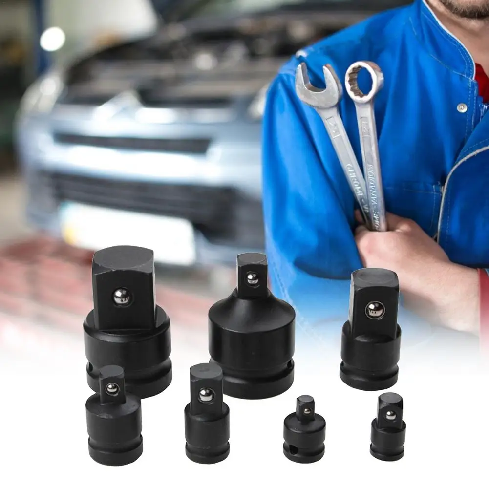 

Socket Adapter 6-Piece Pneumatic Socket Adapter Head Socket Professional Maintenance Tool For Auto Repair Shops 4S Shops