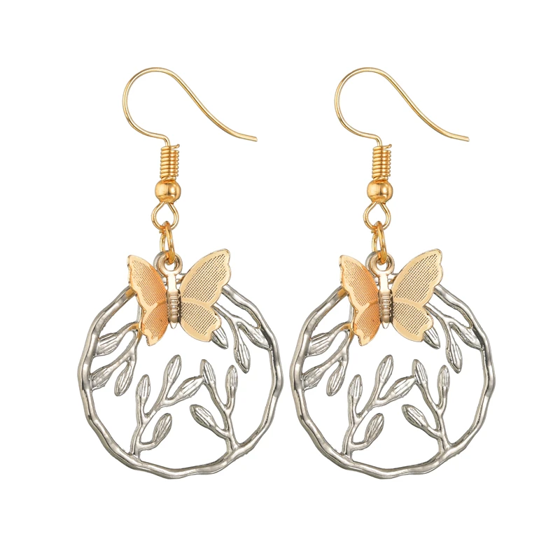 Корейские ретро серьги с имитацией жемчуга в виде сердца и бабочки модные