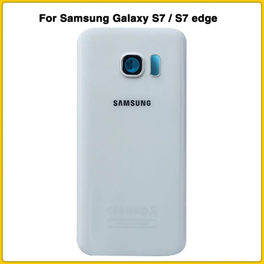 Чехол на заднюю панель для samsung Galaxy S7, G930, S7 edge, G935, задняя крышка на батарейке, задняя крышка на дверь, чехол на шасси