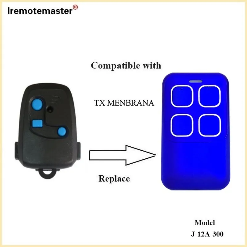 

280mhz to 868mhz Duplicate Garage Door Opener Gate key Remote Control For PECCININ Garage Door Remote Control Command