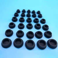 bore 6 8mm 201 5mm black round silicone rubber seal hole plugs blanking end caps seal t type stopper crafts hobby diy