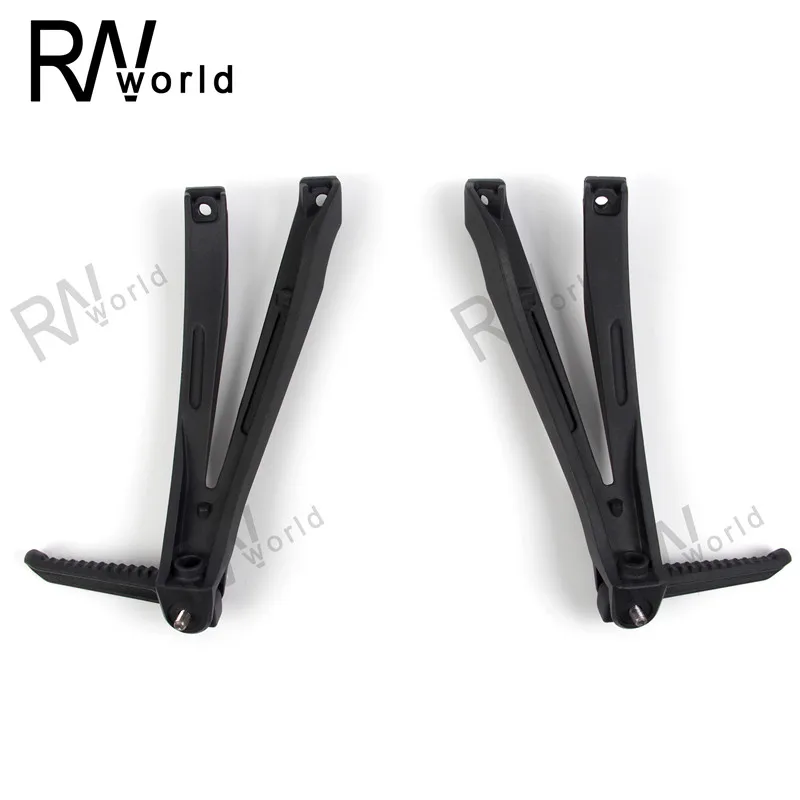 Задняя подставка для ног мотоцикла кронштейн Yamaha YZF R1 YZFR1 2004-2008 черный серебристый