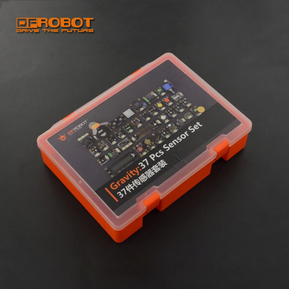 DFRobot Gravity 37 Pcs Sensor Set Kit support Arduino BBC micro:bit ESP32 mind+ Scratch3.0 youngster visual Python programming | Компьютеры
