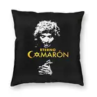 Прохладный Камарон De La Isla остров подушка в форме креветки Чехол украшения 3D двусторонний рисунок фламенко певица подушка для дивана