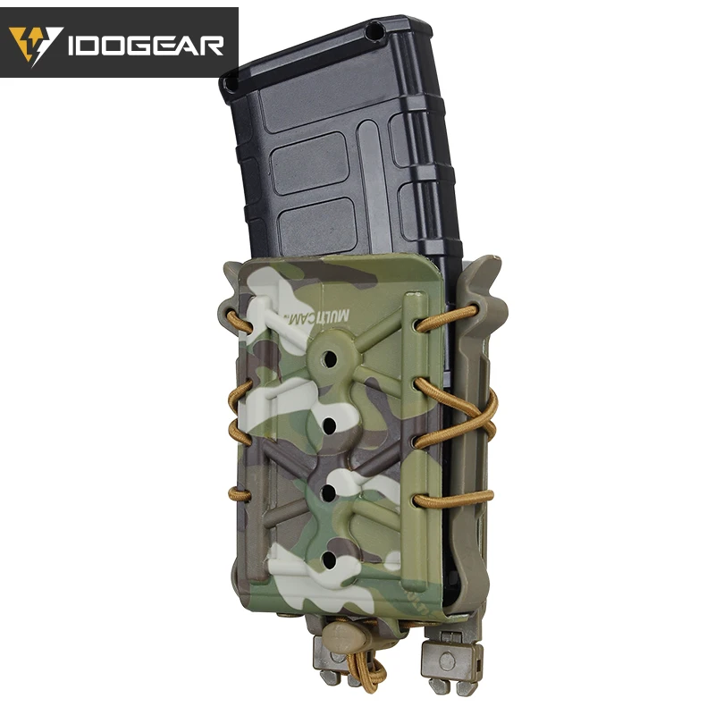 IDOGEAR Тактический Подсумок для журналов MOLLE Mag держатель винтовки подсумок 5 56 7 62 мм
