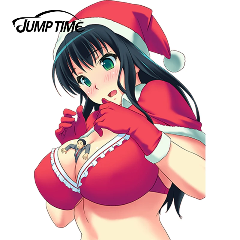 JumpTime 13 см x 5 4 JDM аниме Наклейка на окно Suzutsuki Kurara автостайлинг сексуальная красота