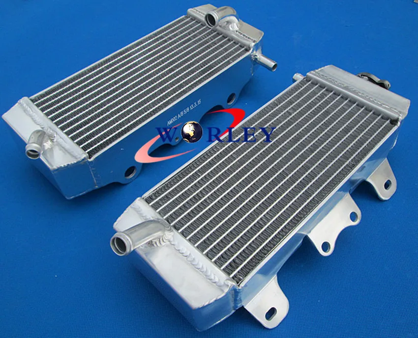 Алюминиевый радиатор + шланг для YAMAHA YZF250 YZ250F 2006 06 / WR250F WRF250 2007-2009 | Автомобили и