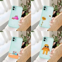 syrupy beans phone cases matte for iphone 12 11 pro xs max xr x 8 7 plus camera protection bumper cover