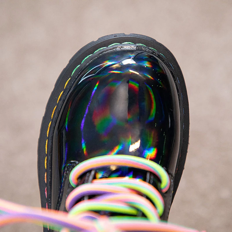 New Winter Kids Shoes PU Leather Waterproof Martin Boots Children Snow Plush Boots Brand Girls Rubber Boots Side Zipper Boots