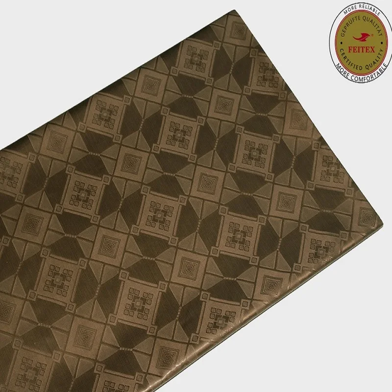 

Soft Bazin Riche Africa Party Garment Fabric New Cotton Damask Shadda Guinea Brocade Similar to Getzner Quality 2018 FEITEX