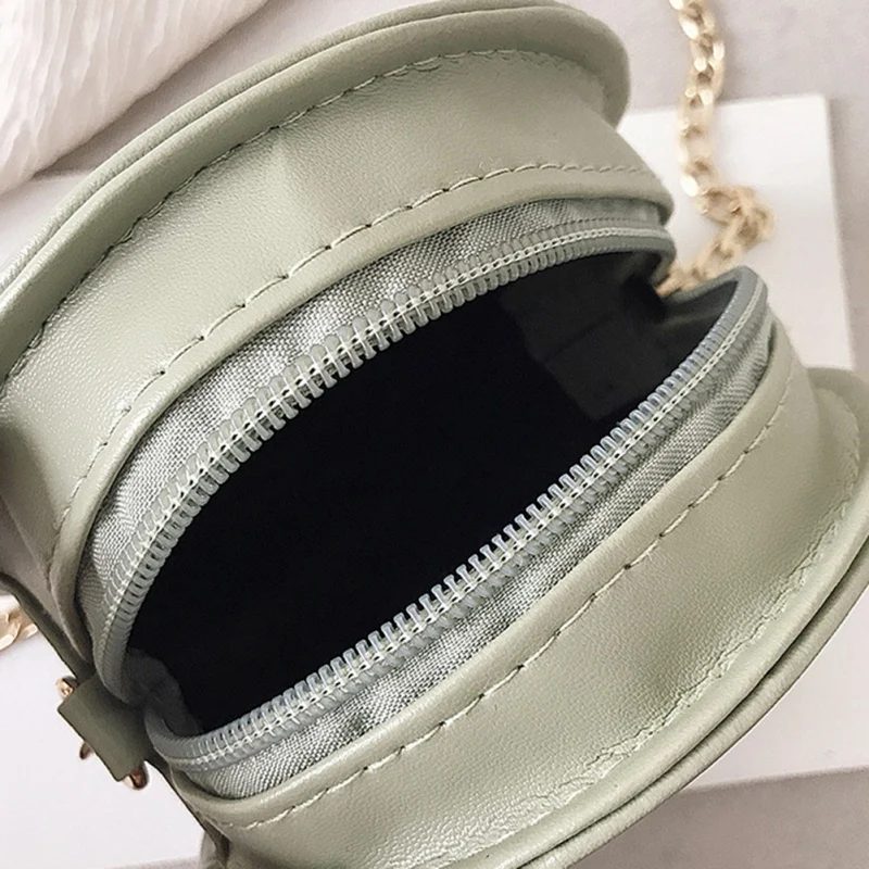 Женская сумка кошелек модная новинка персональности корейского ретро маленькая маргаритка плечевая сладкая цветочная молния круглая цепочка сумка!