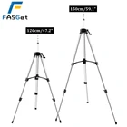 Тренога алюминиевая FASGET для лазерного нивелира, регулируемая, 1,21,5 м