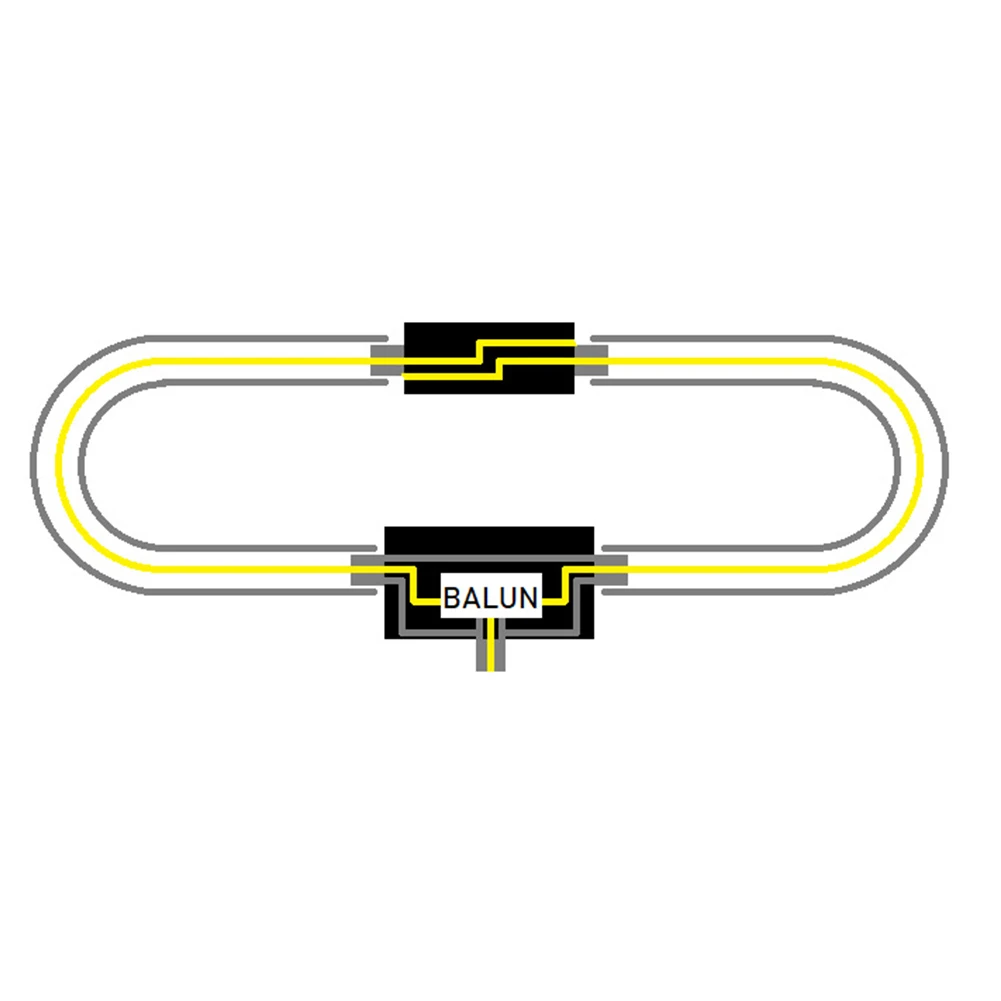 Широкополосная профессиональная Магнитная Петля антенны HF VHF 0 28 дБ практичный