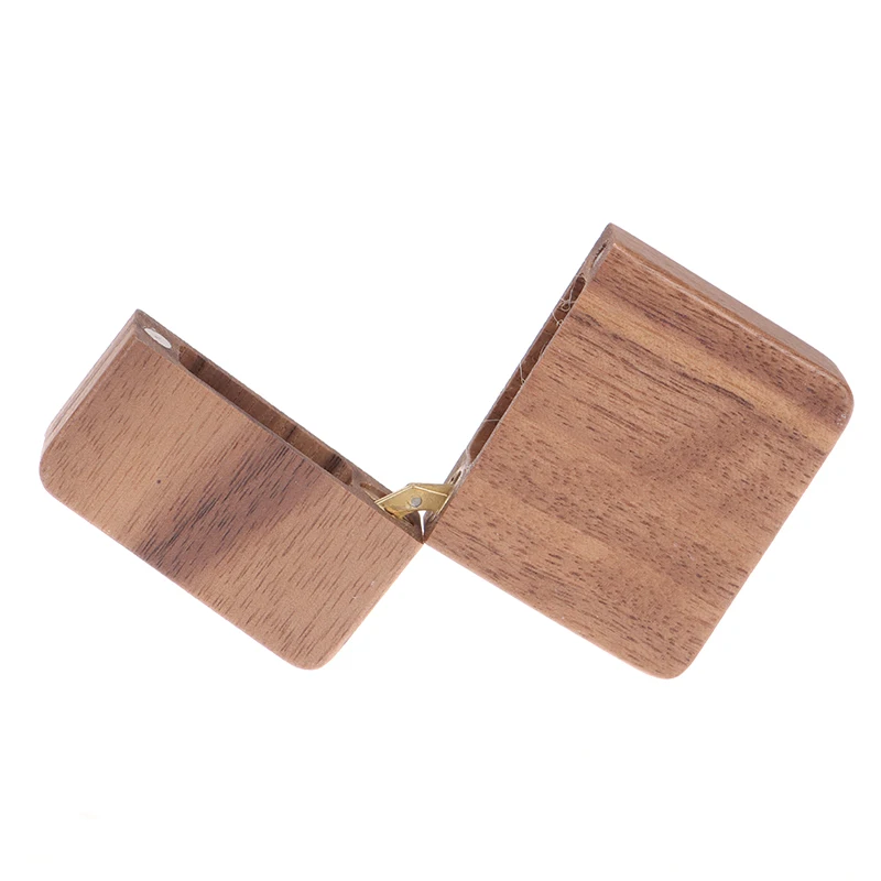 

1pc Wood Ring Bearer Box Wedding Engagement Ring Holder Box Jewelry Box Favor Gift 55x40x14mm