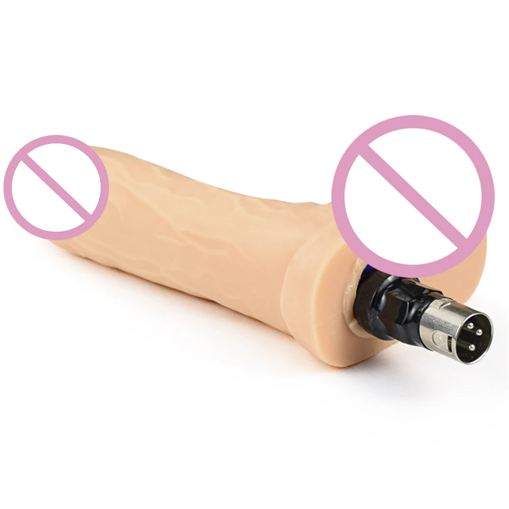 iKenmu Well Made Dildo Attachments Sex Machine Silicone for 3XLR Connector Accessories | Красота и здоровье
