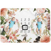 flannel two babies birth play mat for twins diaper photo props blankets kids bedsheet room decor %d0%be%d0%b4%d0%b5%d1%8f%d0%bb%d0%be new born accessories