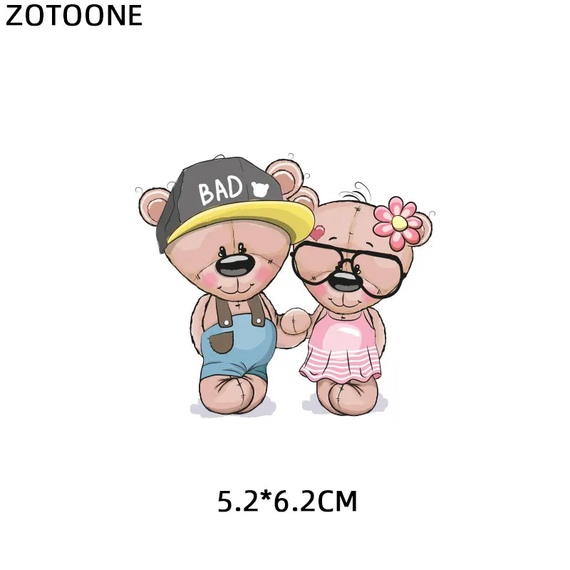 ZT1436 ZOTOONE сова животное теплопередача патчи для одежды стикер DIY милые железные на букве Переводные термоколлагенты футболка с принтом G - Цвет: ZT1436