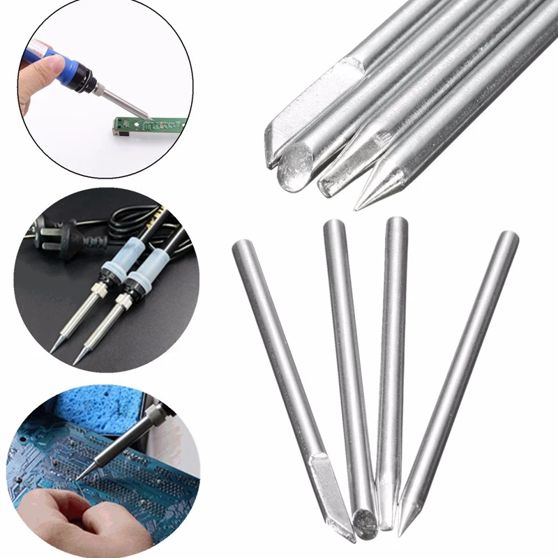 4 шт. наконечники для паяльника 3 мм 30 Вт|welding tips|soldering iron tip 3mmsoldering solder |