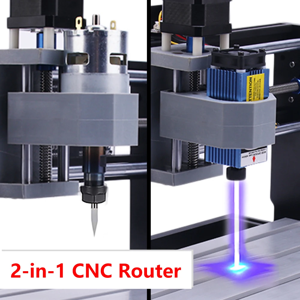 CNC 3018 PRO аппарат для лазерной порезки быстроходный деревообрабатывающий