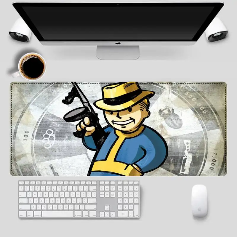 Funny Vault Boy Mouse Pad Laptop PC Computer Mause Desk Mat For Big Gaming Overwatch/CS GO | Компьютеры и офис