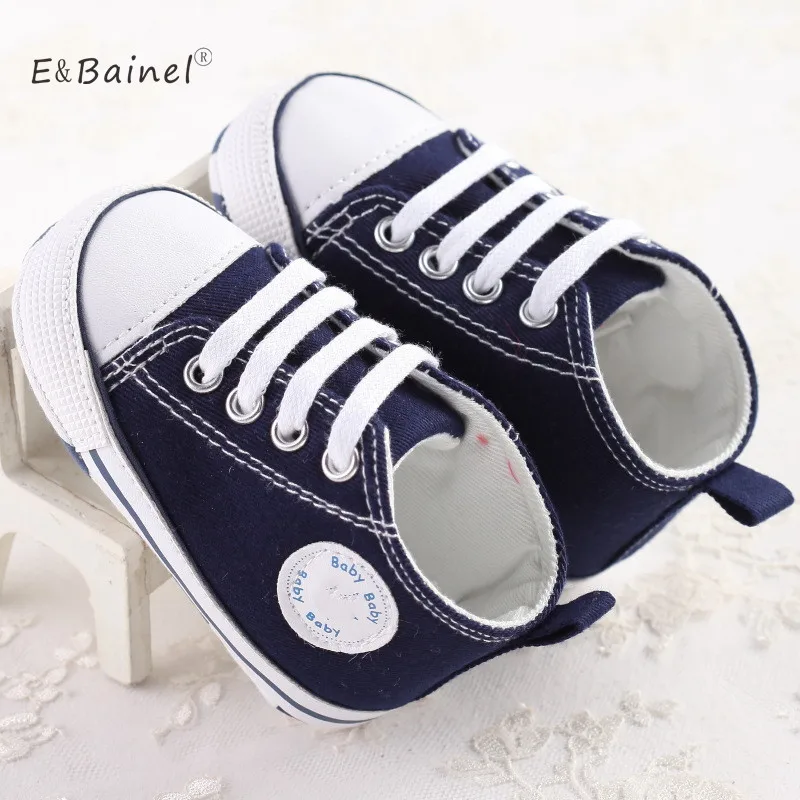 Кроссовки для новорожденных мягкая нескользящая обувь первых шагов мальчиков и
