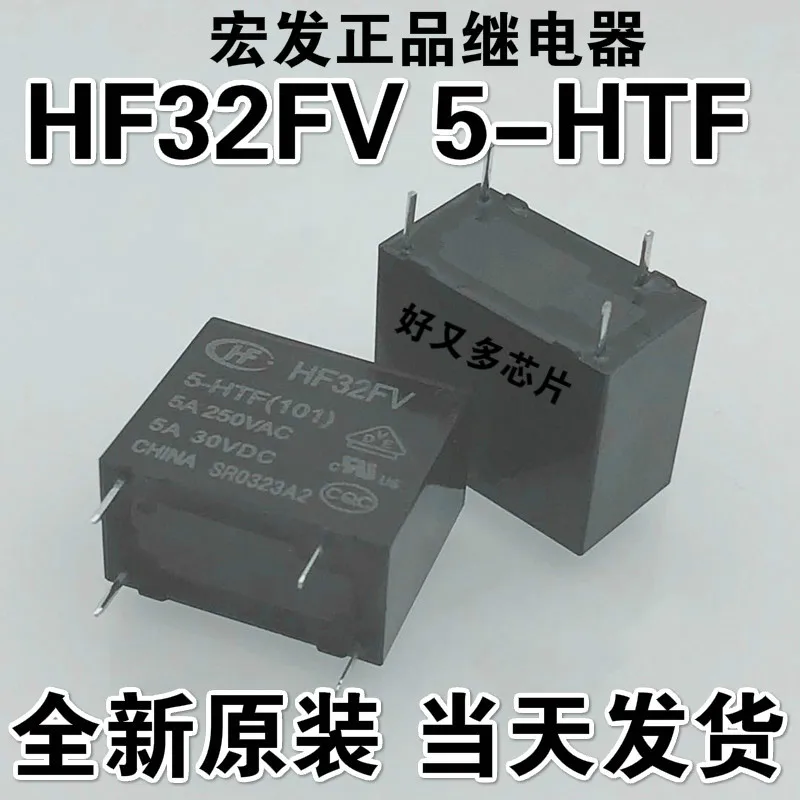 

Новинка, релейный элемент 5 В, HF32FV 5-HTF HF32FV5HTF, 5 в пост. Тока, 5 в пост. Тока, 5 В, 5 А, 250 в перем. Тока, 4 контакта