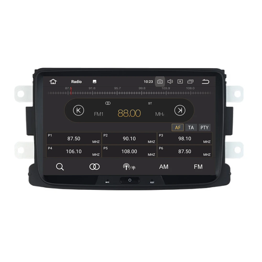 Автомобильный мультимедийный плеер RoverOne Android 9 0 для Renault Duster Dacia Dokker beargy Sandero Captur Lada