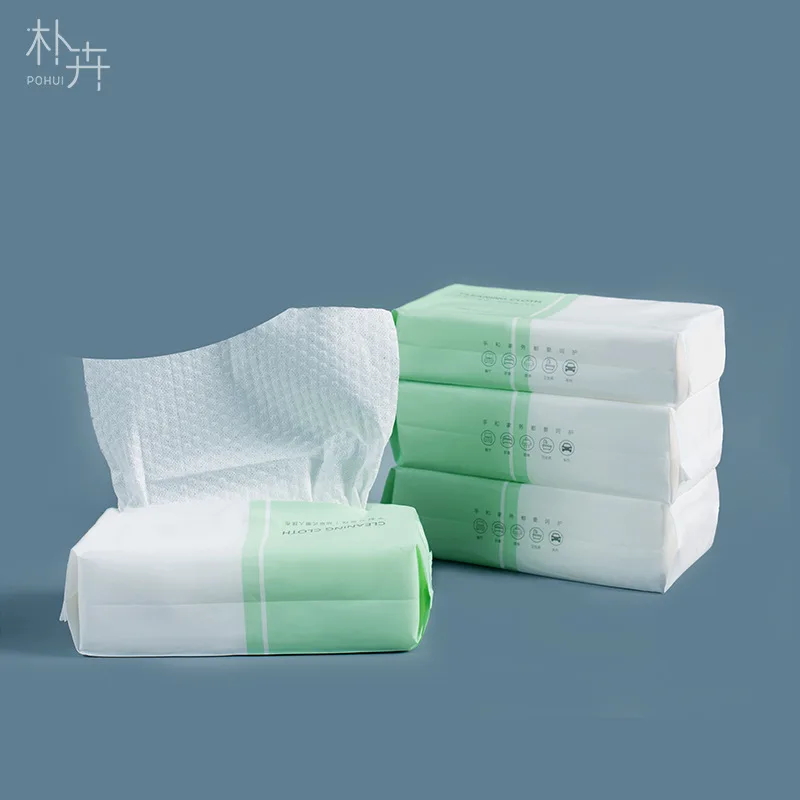 

Byo Oil Free Detergent Lazy Dishcloth Kitchen Nonwovens Dry And Wet Household Hand Towel Cleaning Towel Disposable Dishcloth