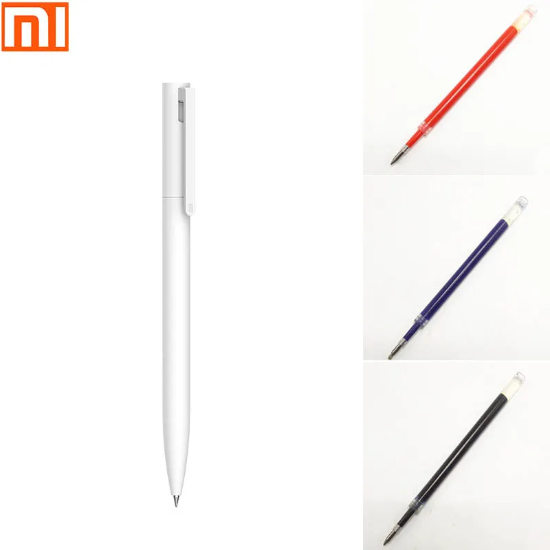 Ручка Xiaomi Mijia pen с нейтральным наконечником красный/синий/черный|Шариковые ручки|