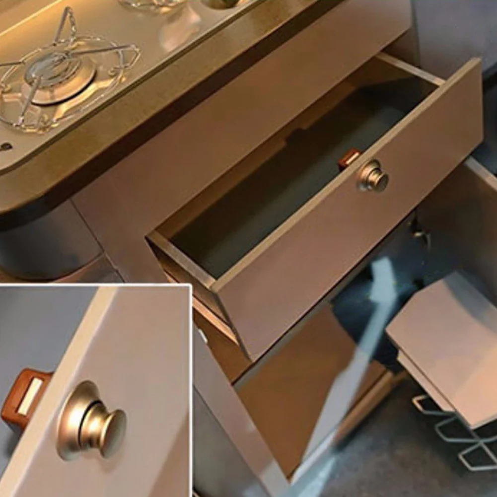 2019 new Push Button Catch Lock Cupboard Door Knob Caravan Boat Cabinet Drawer Latch Desk RV Furniture Handle | Обустройство дома