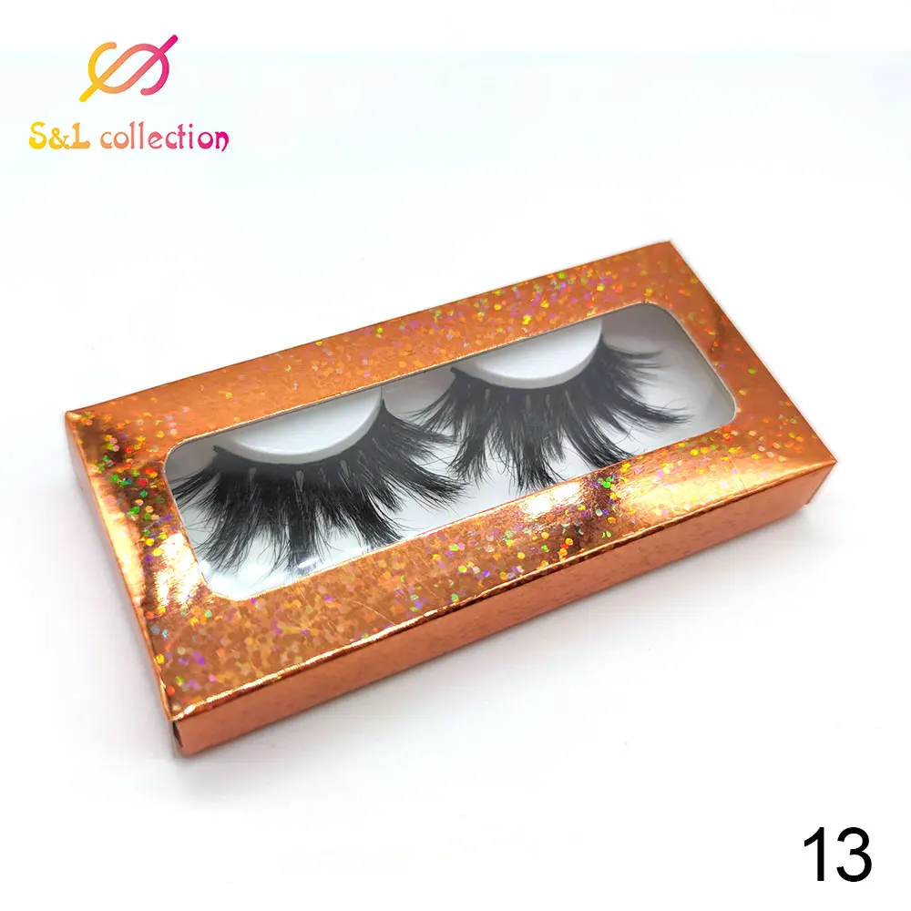 wholesale 50pcs paper false eyelash packaging box lash boxes custom logo faux cils 25mm mink eyelashes dollor case | Красота и