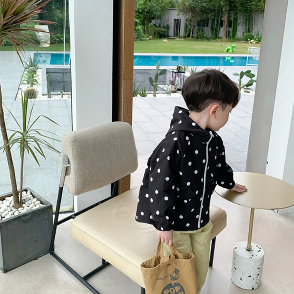 

2021 Children's Fall Hardshell Baby Jacket With Hat Children's Clothing Kids Jacket Children's Jacket Boys Clothing 3to 8 Years