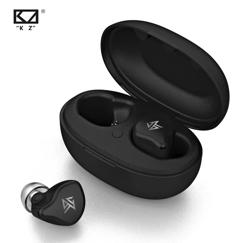 KZ S1D/S1 5,0 TWS Беспроводные наушники с сенсорным управлением Bluetooth гибридные наушники беспроводные наушники с шумоподавлением ZST ZSN E10 ZSX